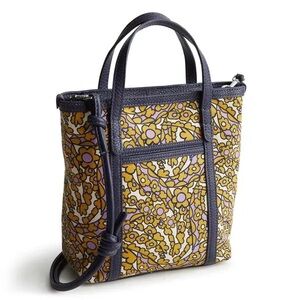 ✨BNWOT - VERA BRADLEY Mini Original Tote - Green/Purple✨